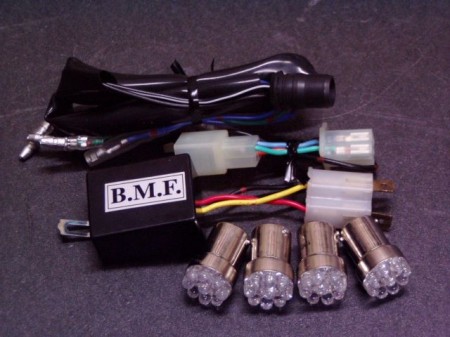 BMF ズーマーX　LEDウインカーバルブデジタルリレーセット