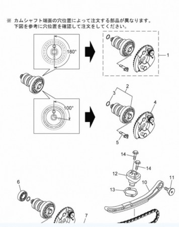 TTMRC ハイカム R235,R250　(2021NMAX125、シグナスグリフィス)