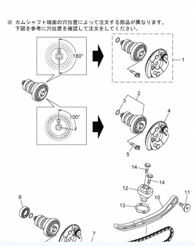 TTMRC ハイカム R235,R250　(2021NMAX125、シグナスグリフィス)